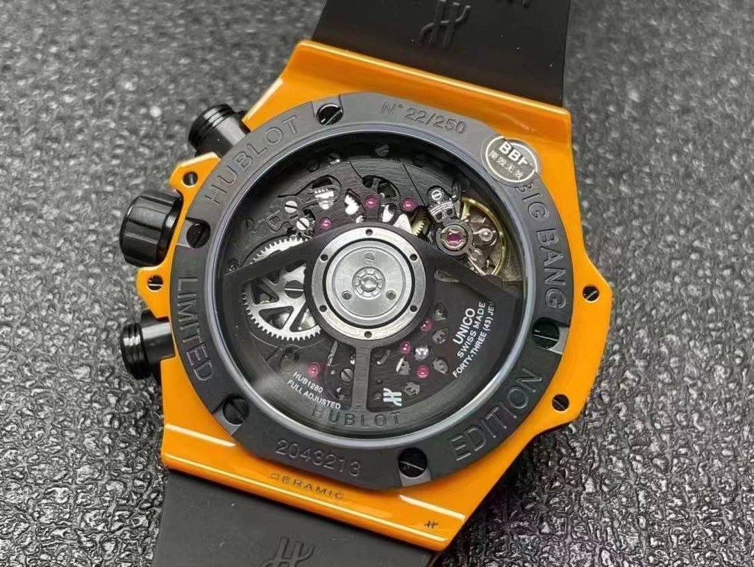 Replica Hublot Watch Big Bang Unico Orange Ceramic BBF Factory 42mm - Top club