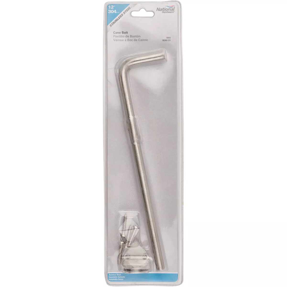 National Hardware Stainless Steel Cane Bolt