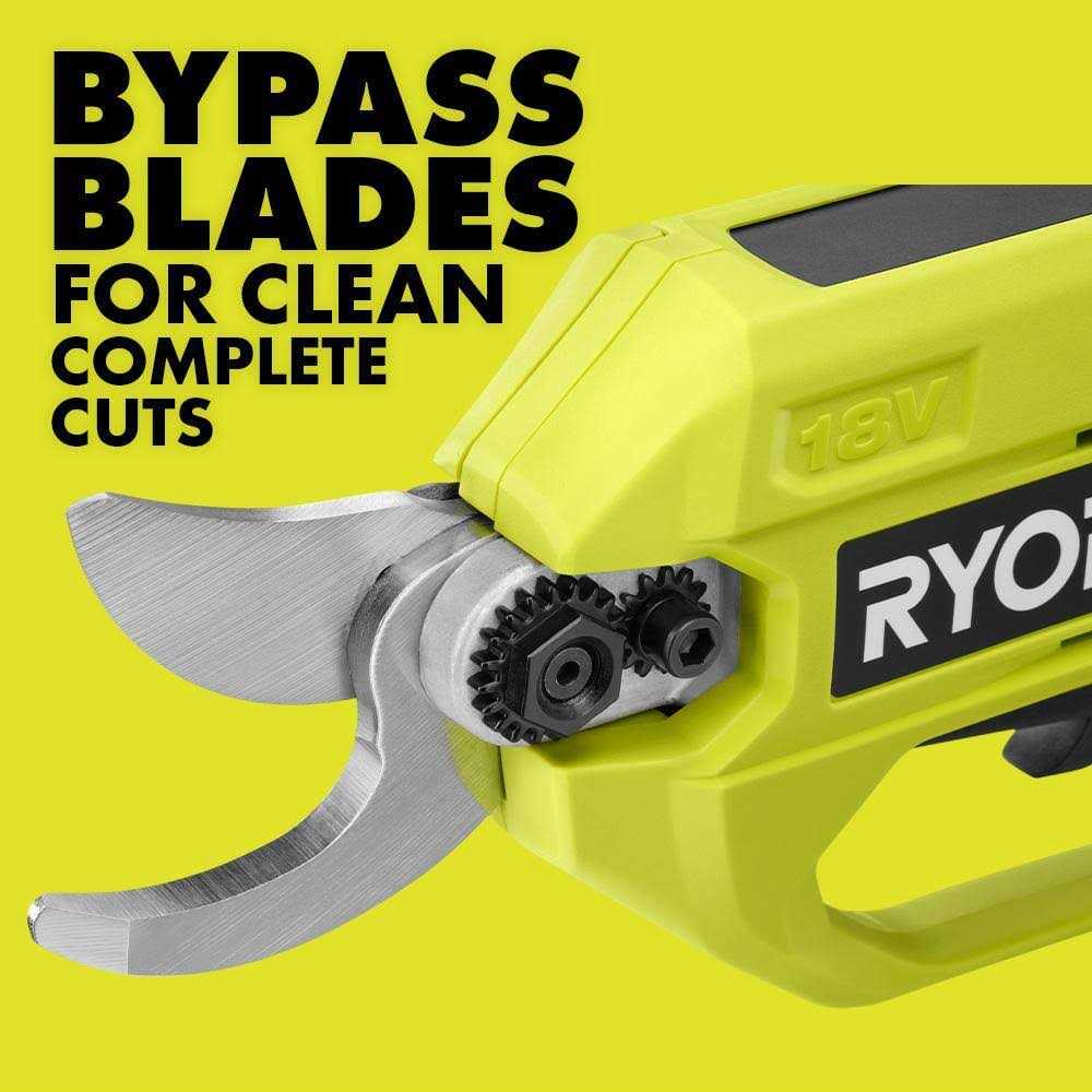 RYOBI ONE+ 18V Cordless Pruner With 2.0 Ah Battery And Charger - Image 2 RYOBI ONE+ 18V Cordless Pruner With 2.0 Ah Battery And Charger - Image 2