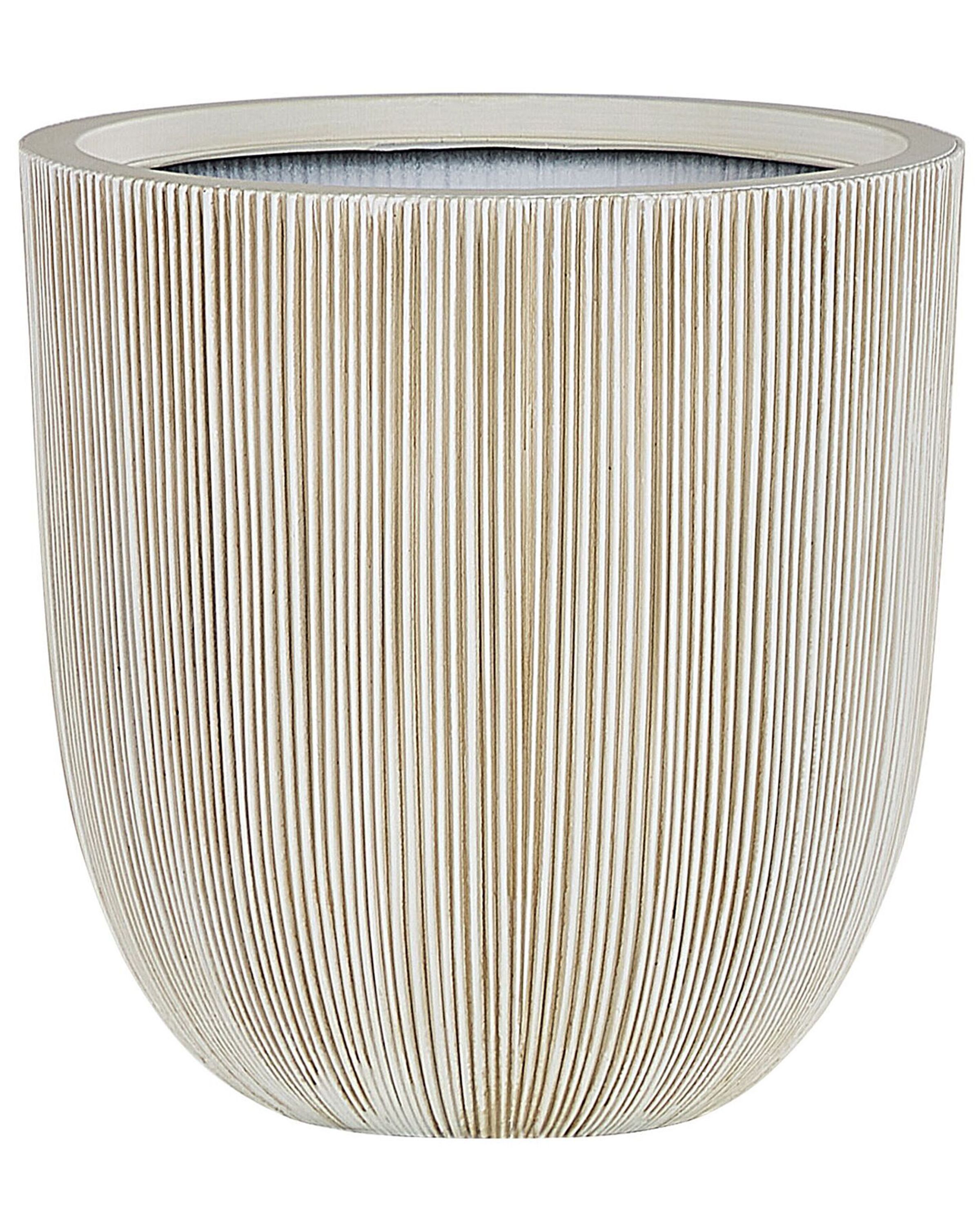 Plant Pot CHIOS 44 cm Beige