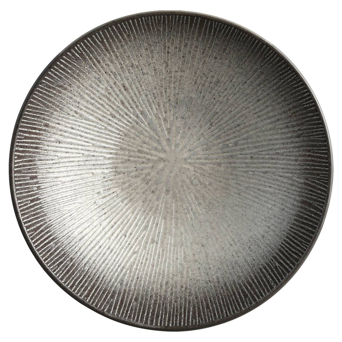 Deep plate "Atelier" D.19 cm, Gray