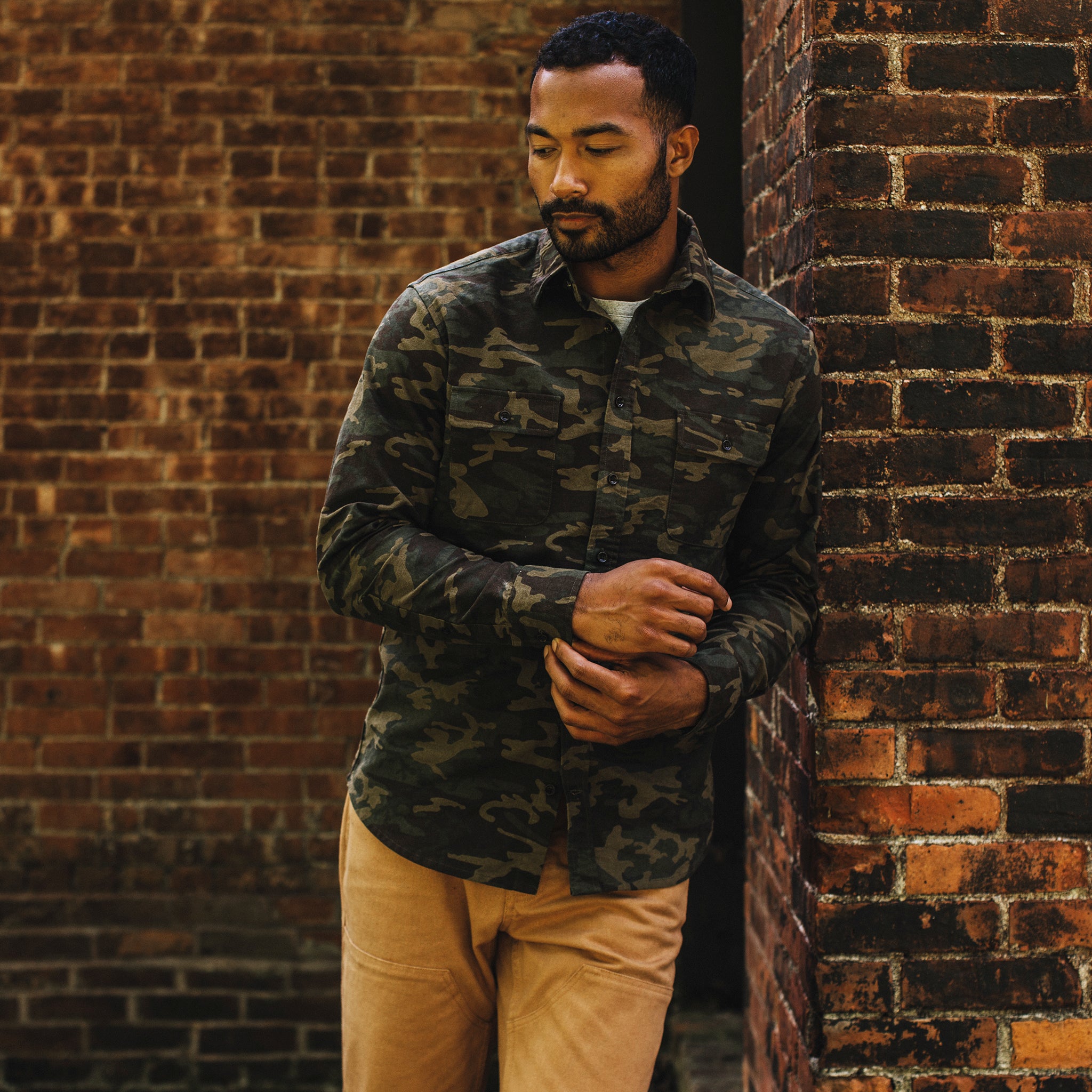 The Yosemite Shirt in Trail Camo