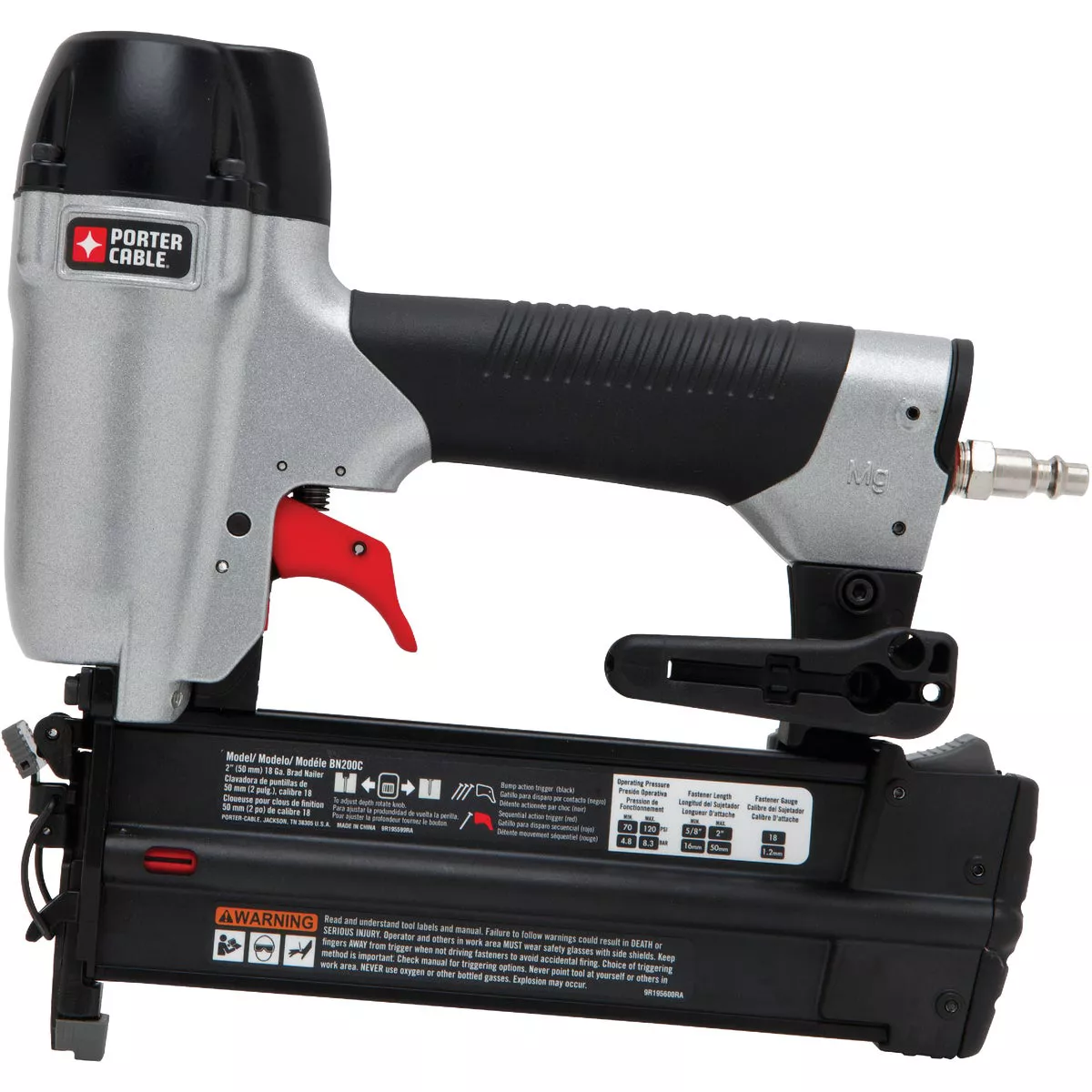 Porter Cable 18-Gauge 2 In. Brad Nailer Kit