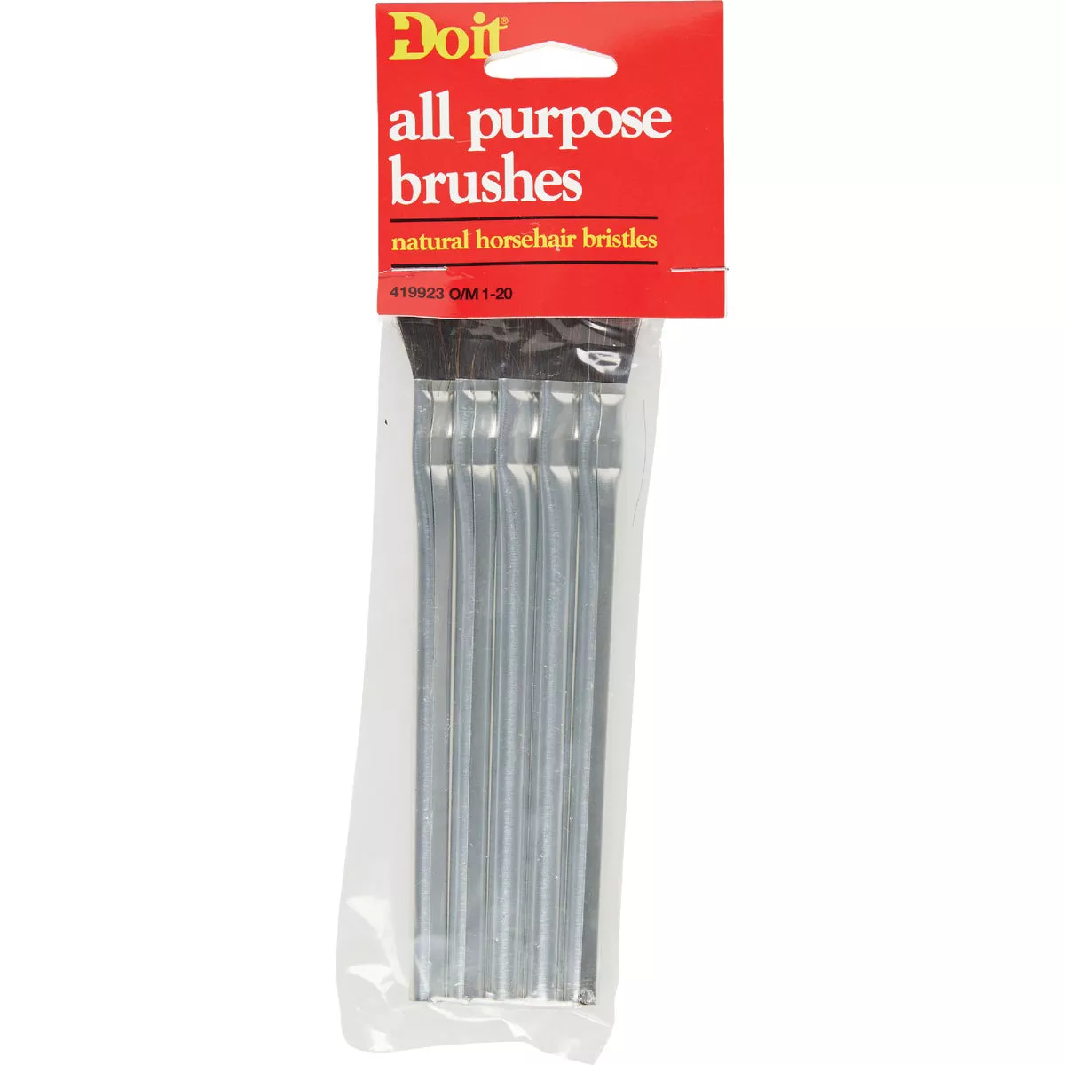 Do it 5-1/4 In. x 1/2 In. Acid Flux Brush, (5-Pack)