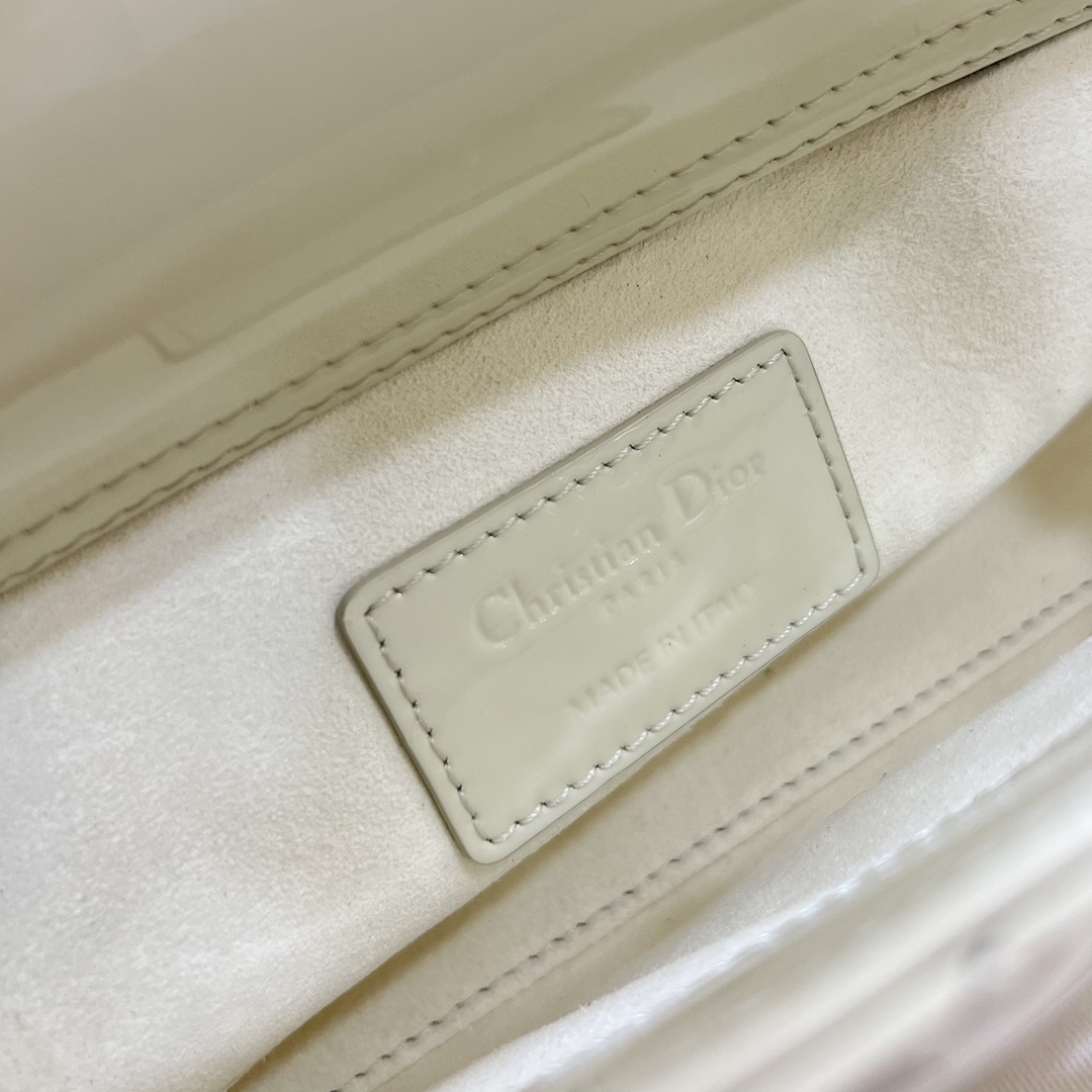 Dior Medium Lady D-Joy Bag White For Women 8,7in/22cm1:1High-quality replica