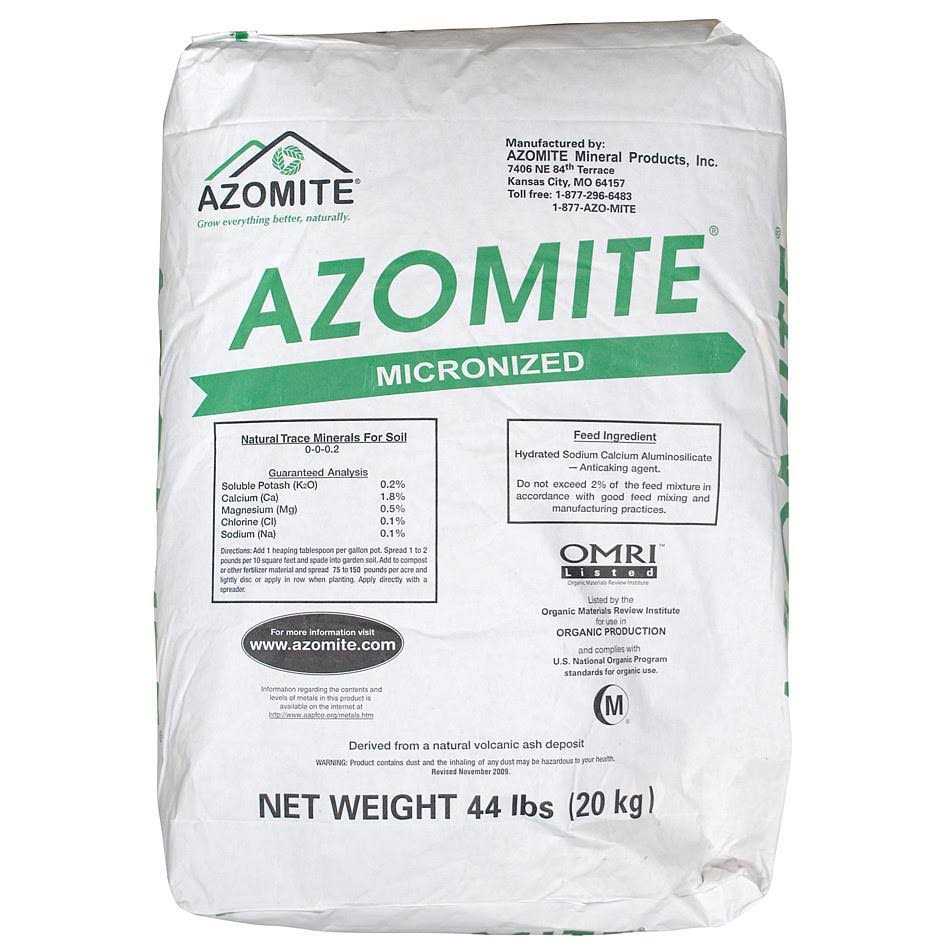 Azomite Micronized Natural Mineral Product 44 lb Bag Azomite Micronized Natural Mineral Product 44 lb Bag