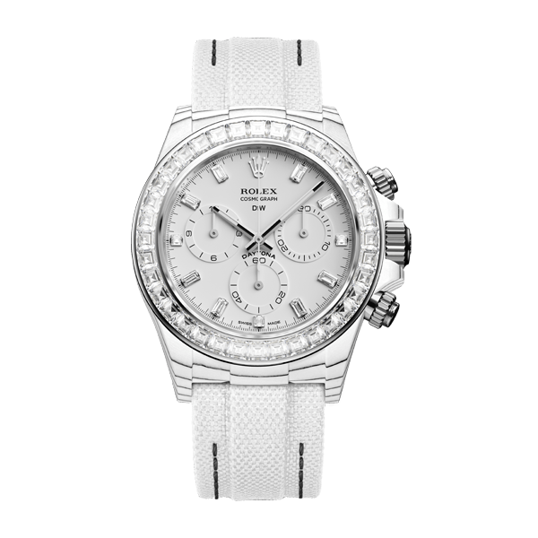 ROLEX Diw Daytona quartz fiber crystal 40mm carbon(1:1 replica) - Elite Watch Atelier