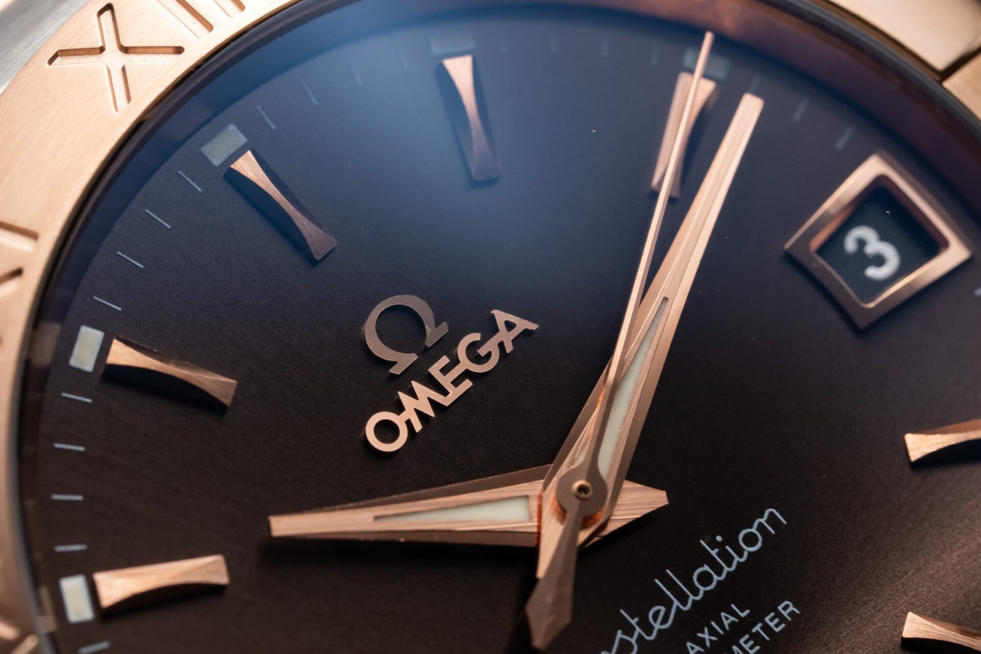 Omega Constellation Replica 1:1 Watch chocolate dial VS Factory 41mm - Top club