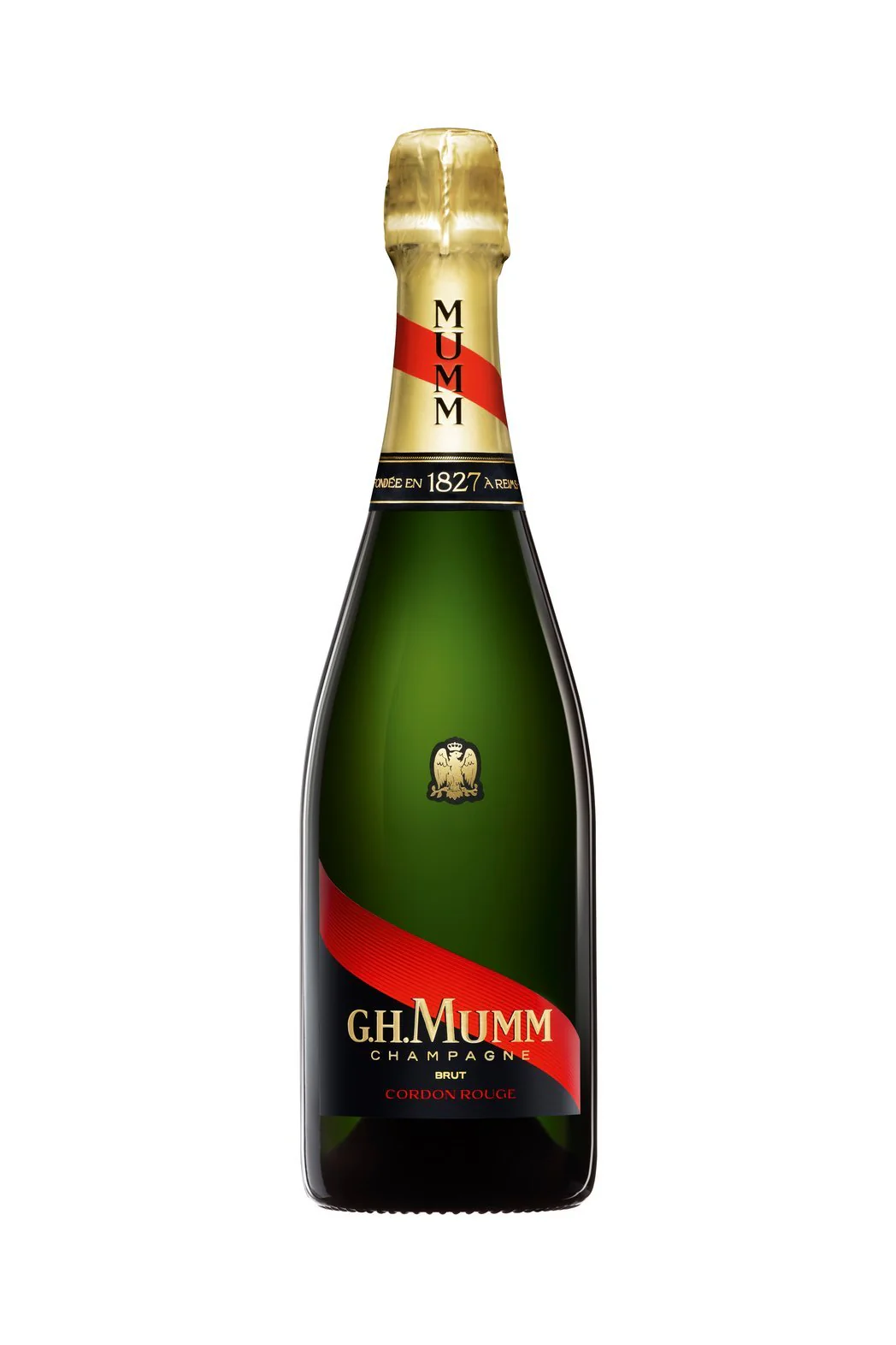 G.H. Mumm Cordon Rouge (750mL) Champagne Gift Pack + Two Champagne Glasses