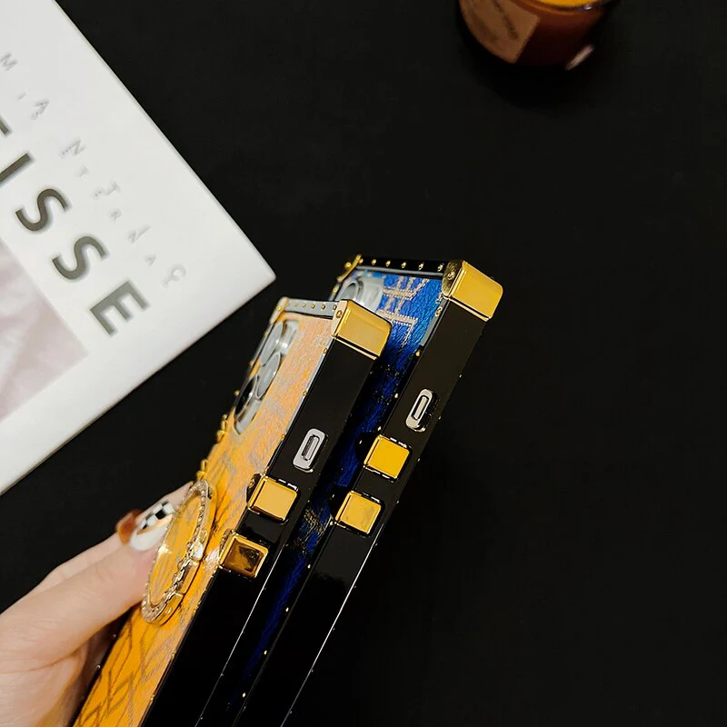 Samsung Case with Ring Cyan - Wholesale & Influencer