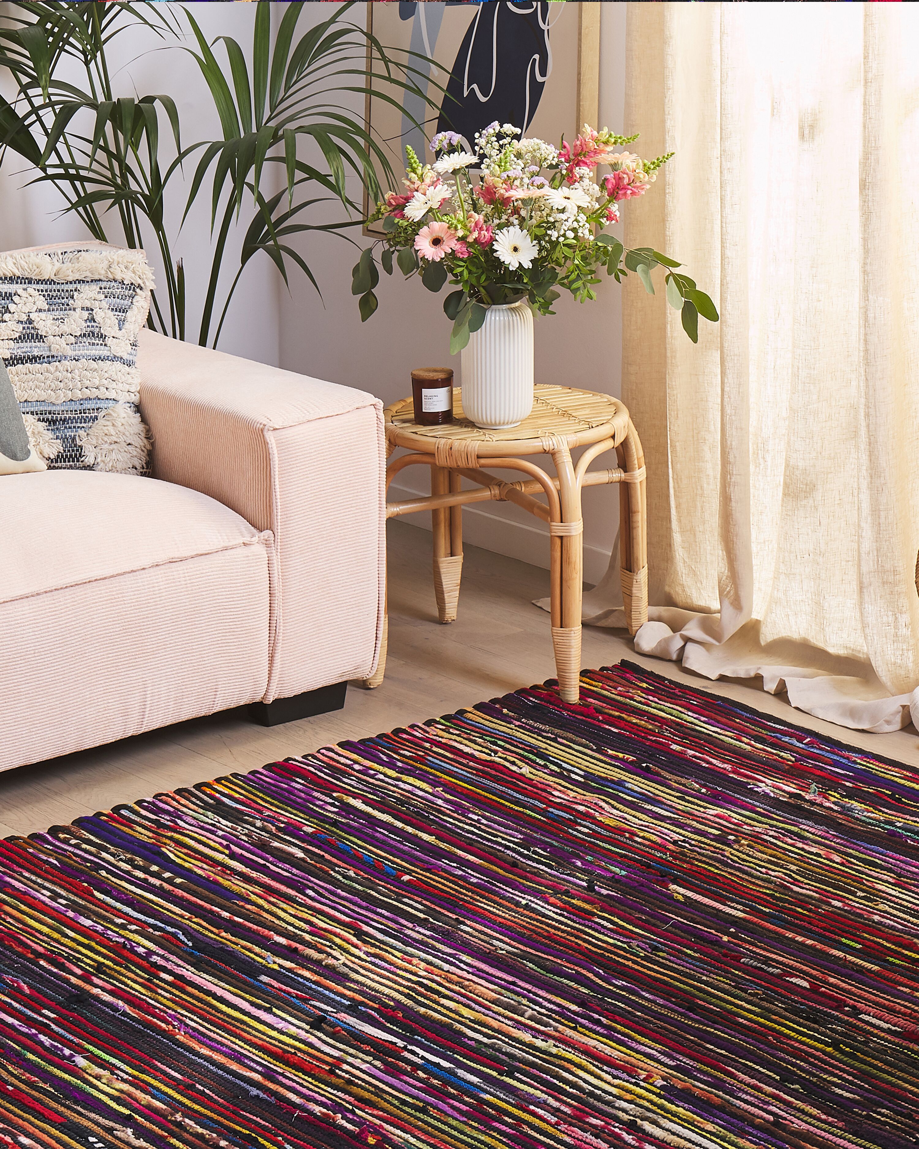 Rug BARTIN Black 160 x 230 cm