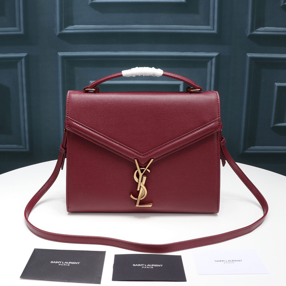 YSL Cassandra Medium Top Handle Bag1:1High-quality replica