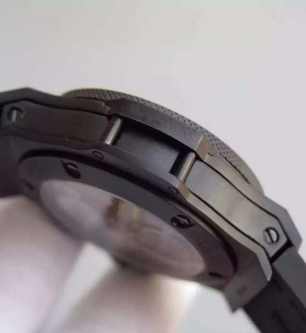 Replica Hublot Big Bang 44mm Vendome Real Tourbillon Black Black Gummy - Top club