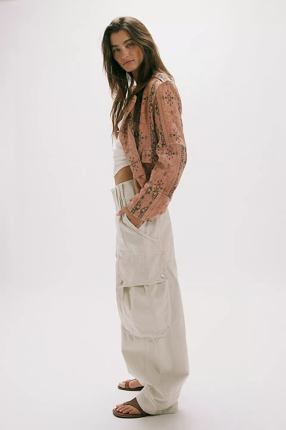 We The Free Brentwood Slouchy Cargo Pants