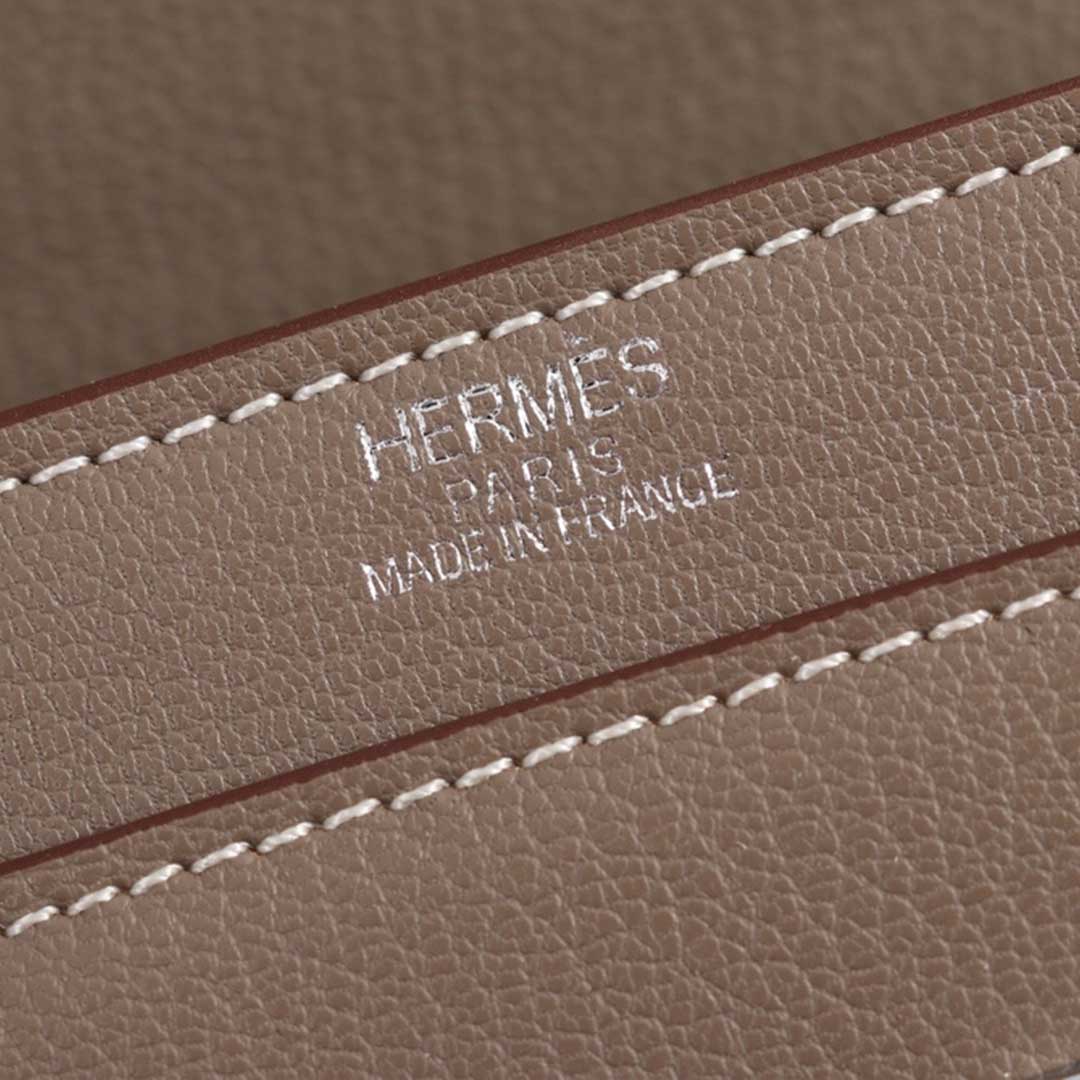 Replica Hermes Verrou Chaine Mini Bag Beige/Black/Brown1:1High-quality replica