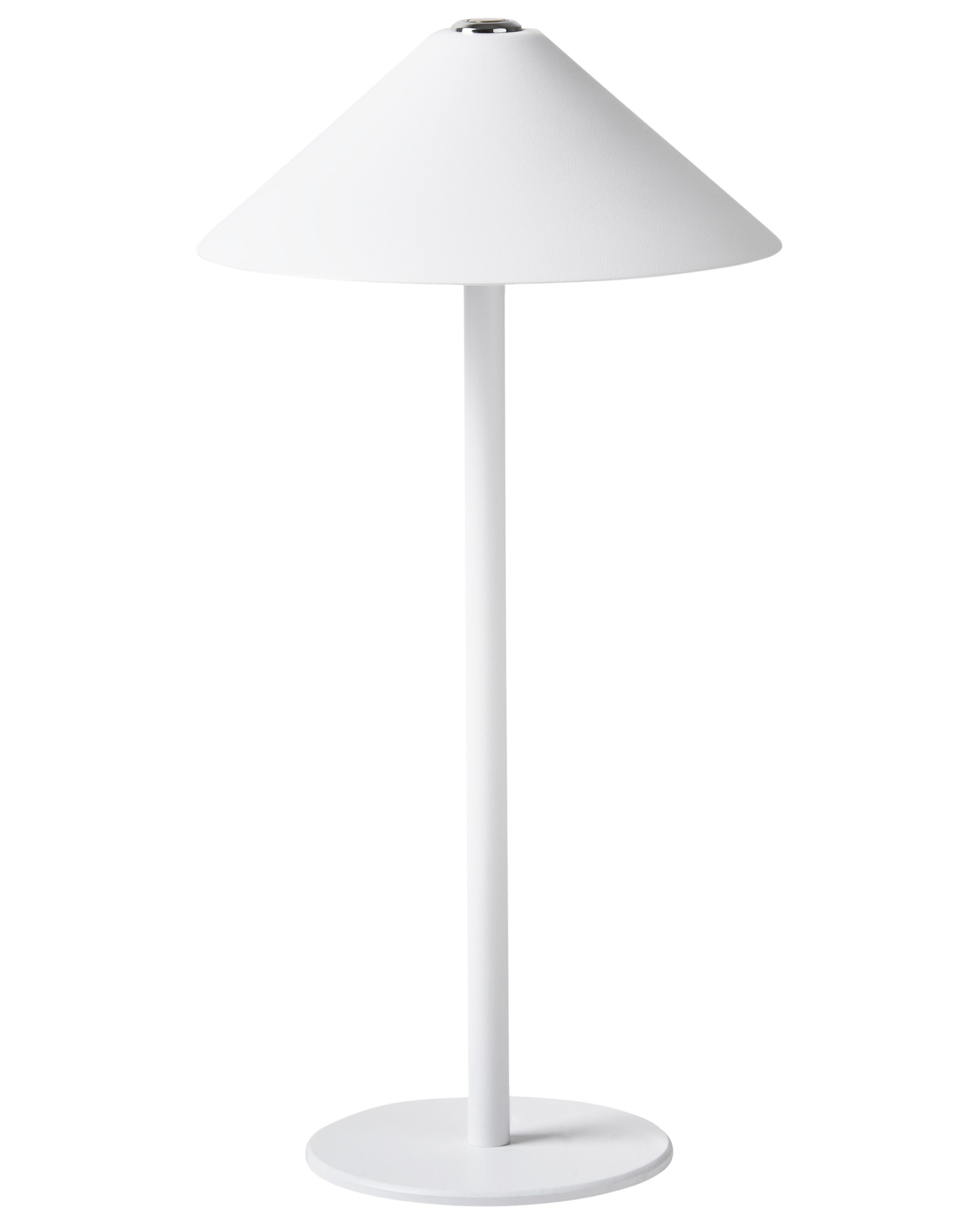 Wireless LED Table Lamp FRANCOLI with Dimmer Metal White