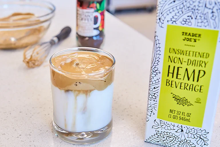 Unsweetened Non Dairy Hemp Beverage Plant Based Vegan Milk Alternative
