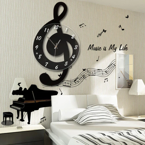 Creative Music Wall Clock
