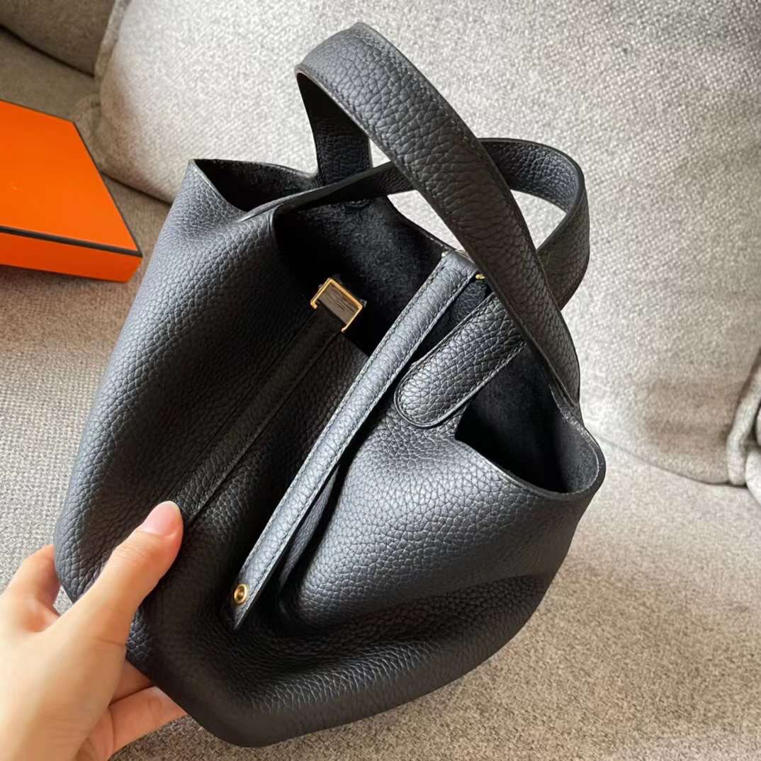Hermès Picotin Leather 18cm Bag1:1High-quality replica