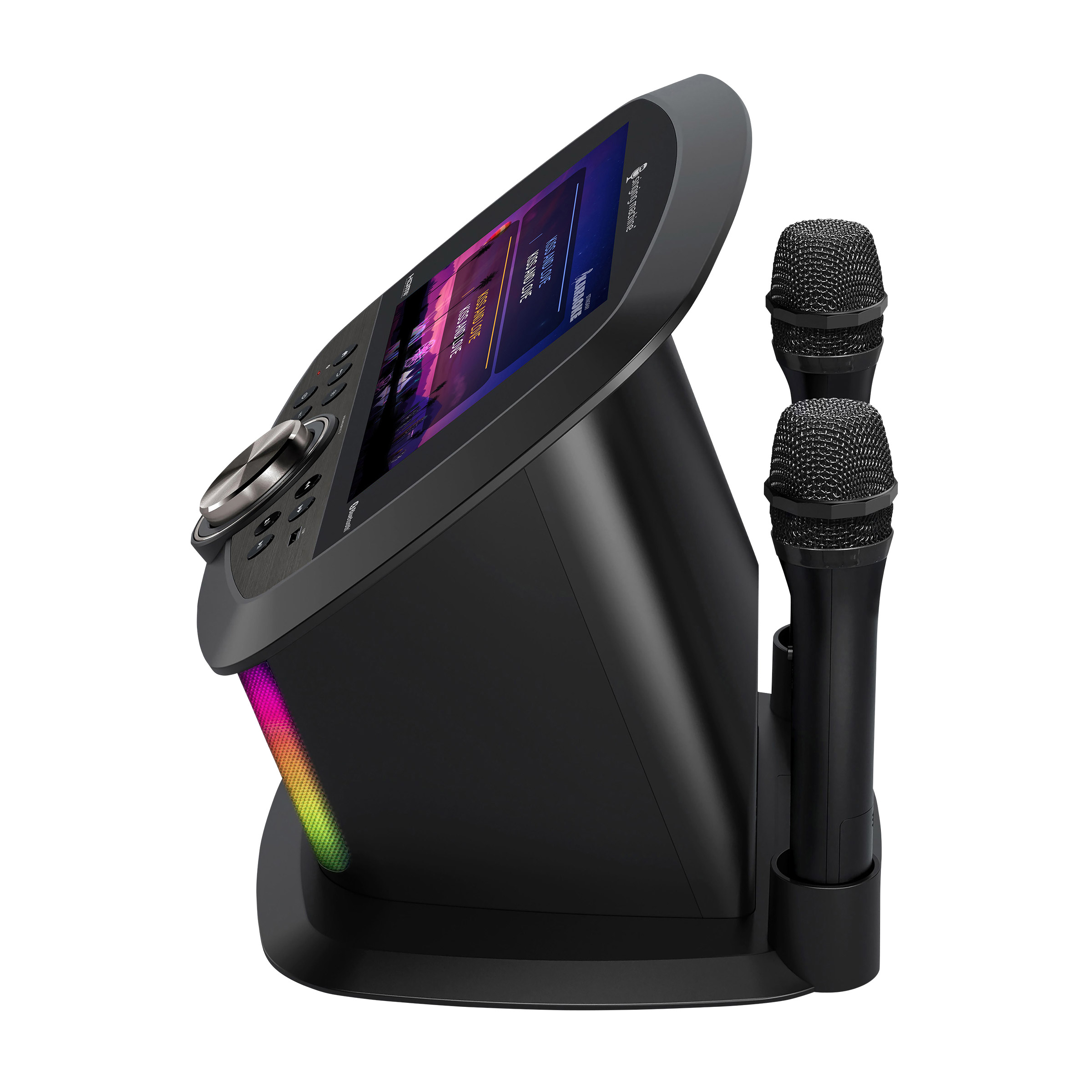 Singing Machine Ultimate Karaoke Party System with Vocal Removal & Charging Mics - Image 4