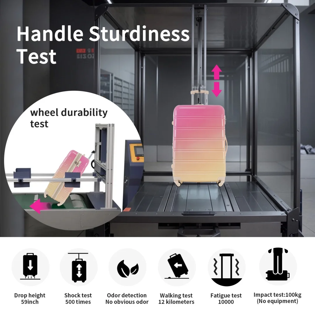3 Piece Luggage Sets, Hard Shell Suitcase 20/24/28 Inches with TSA Lock and Spinner Wheels, Expandable Lightweight Travel Luggage for Men Women, Multicolor purple - Image 17