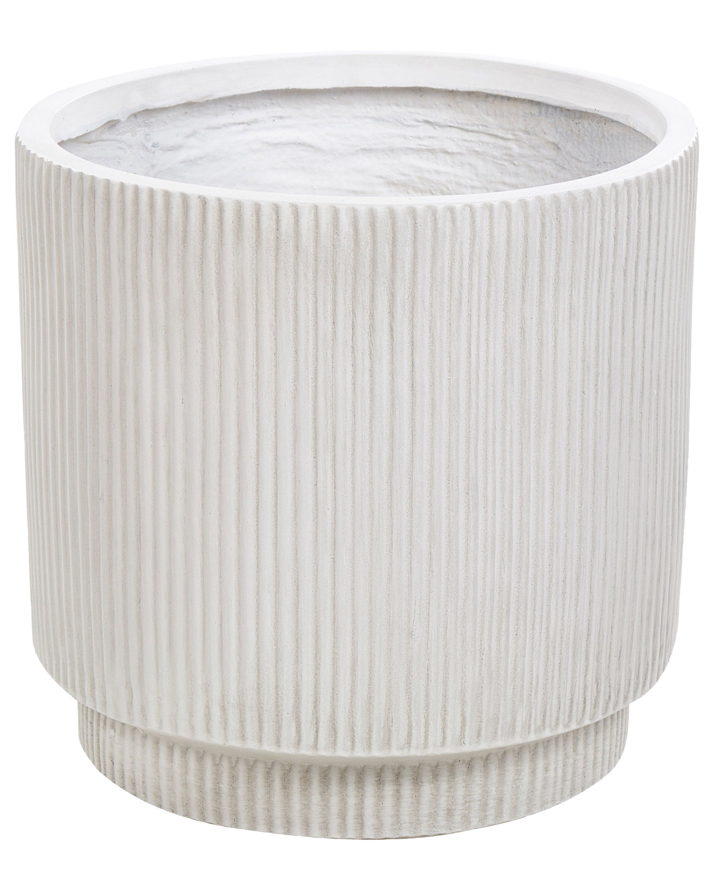 Plant Pot DARIA 37 cm Off-White
