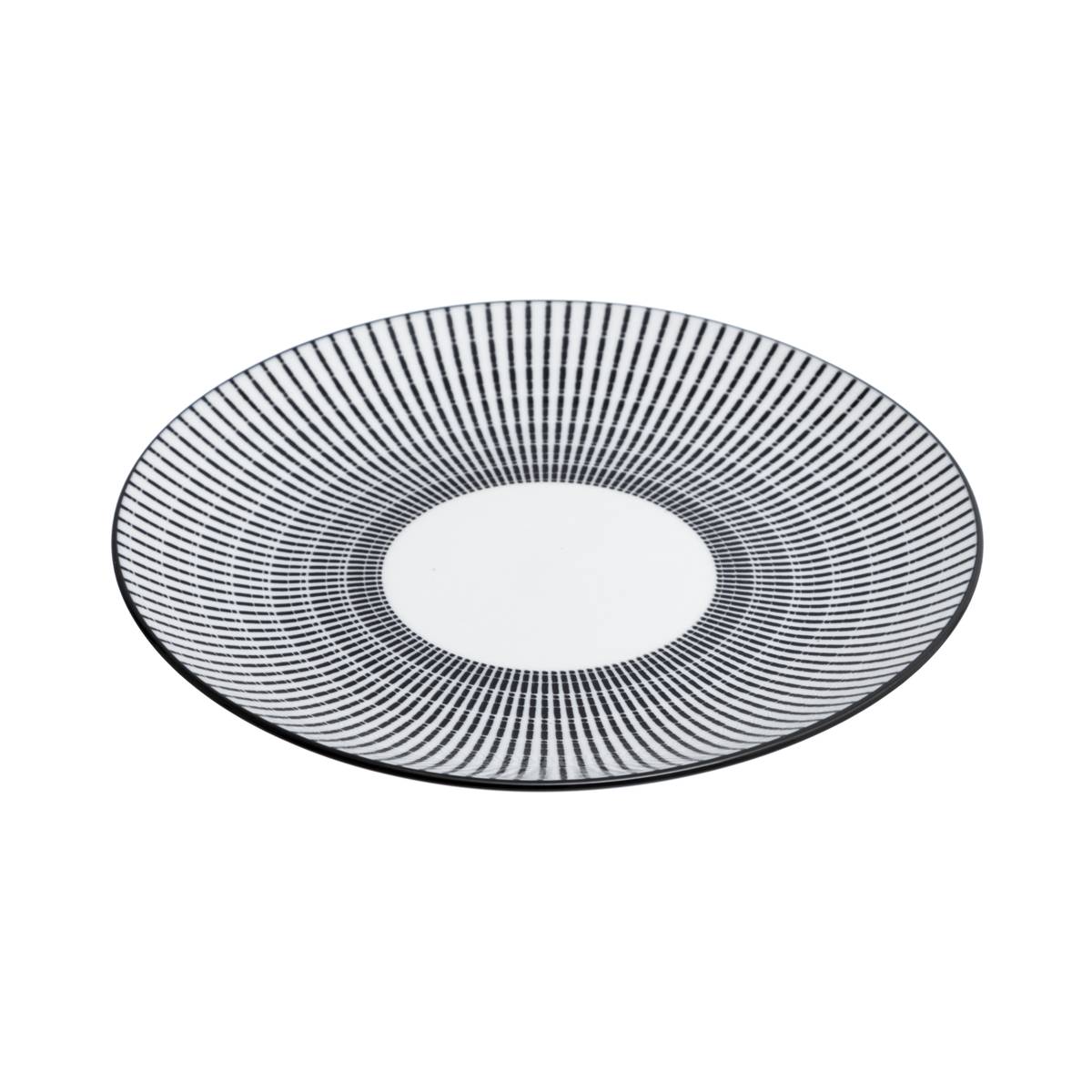 Set of 6 dessert plates "Lunis" D.18.7 cm