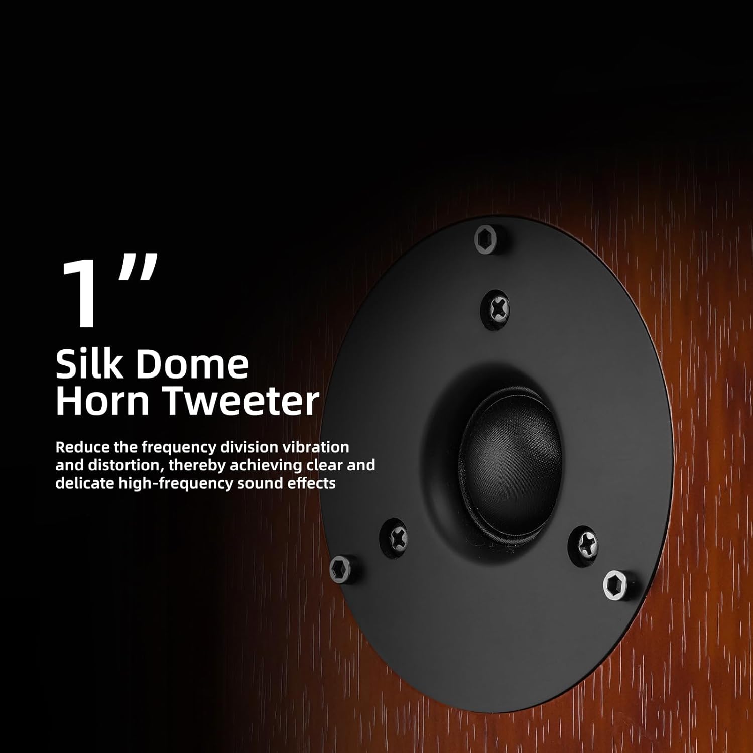Elimavi Passive Floorstanding Stereo Speakers, Tower Design with 1