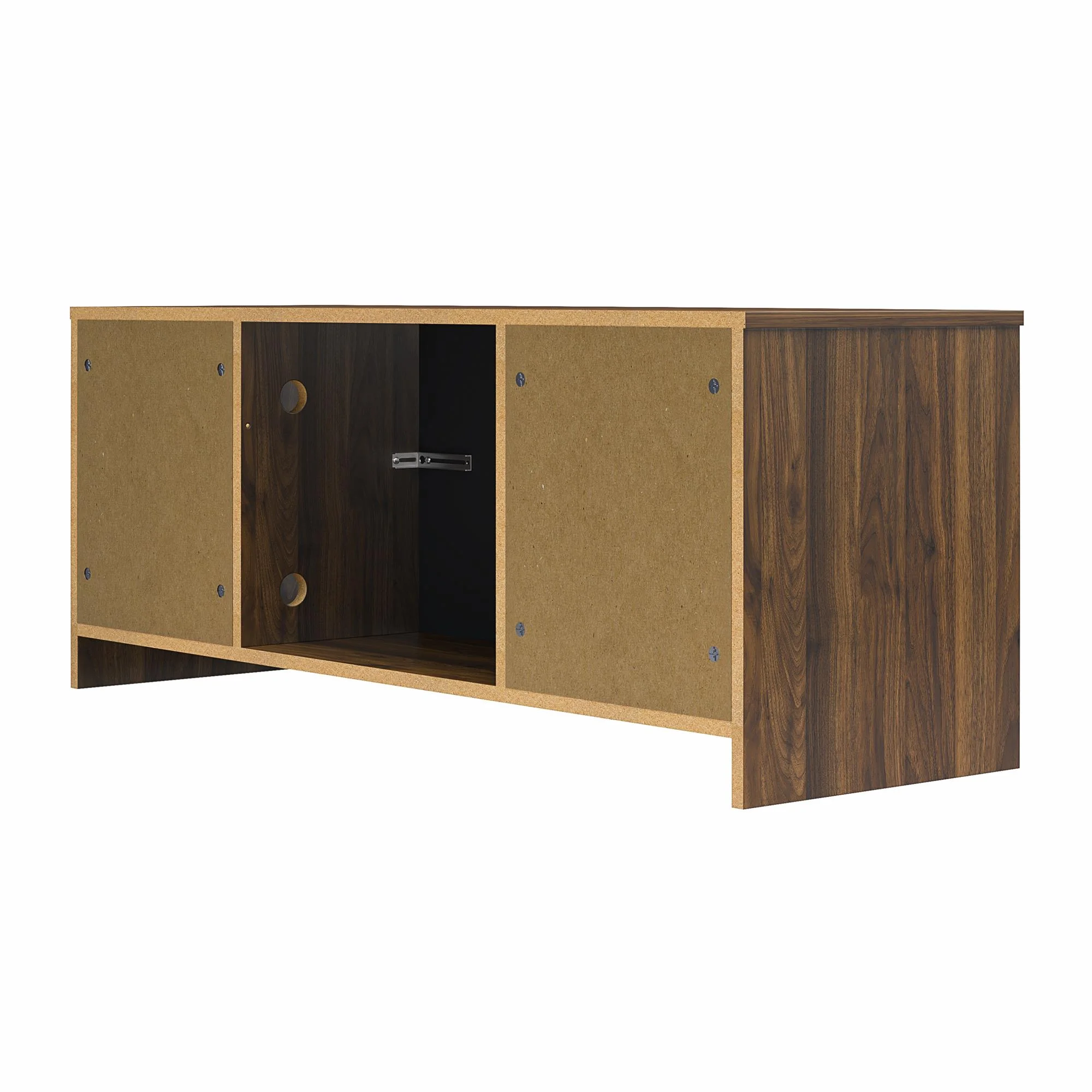 Mainstays Fireplace TV Stand, for TVs up to 55", Black Oak - Image 38