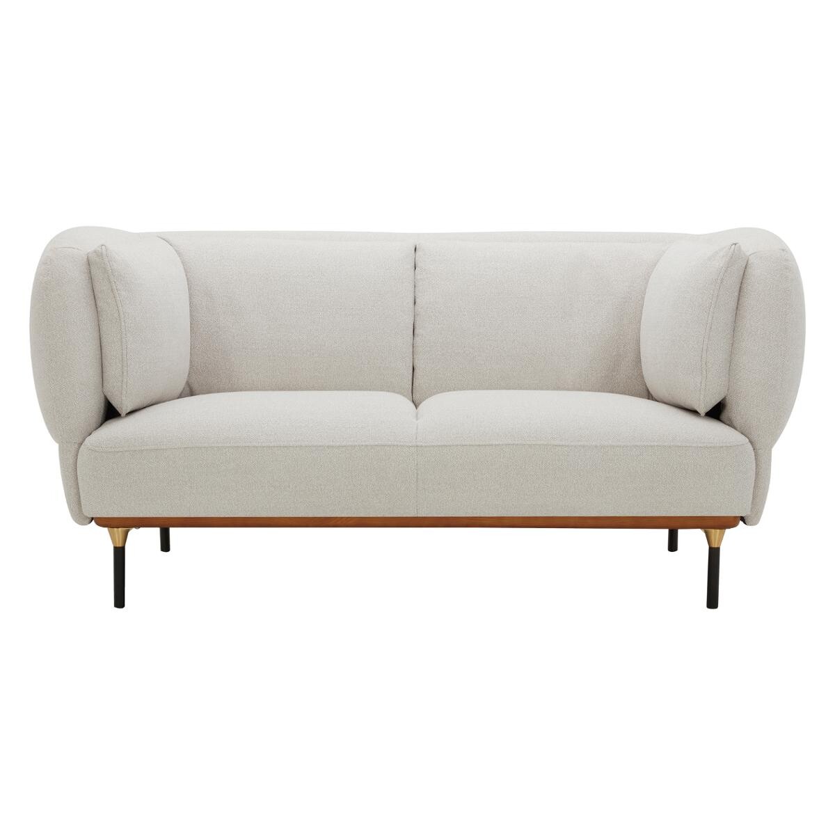 Sofa "Is&eacute;e" 2-seater, Mouse Grey