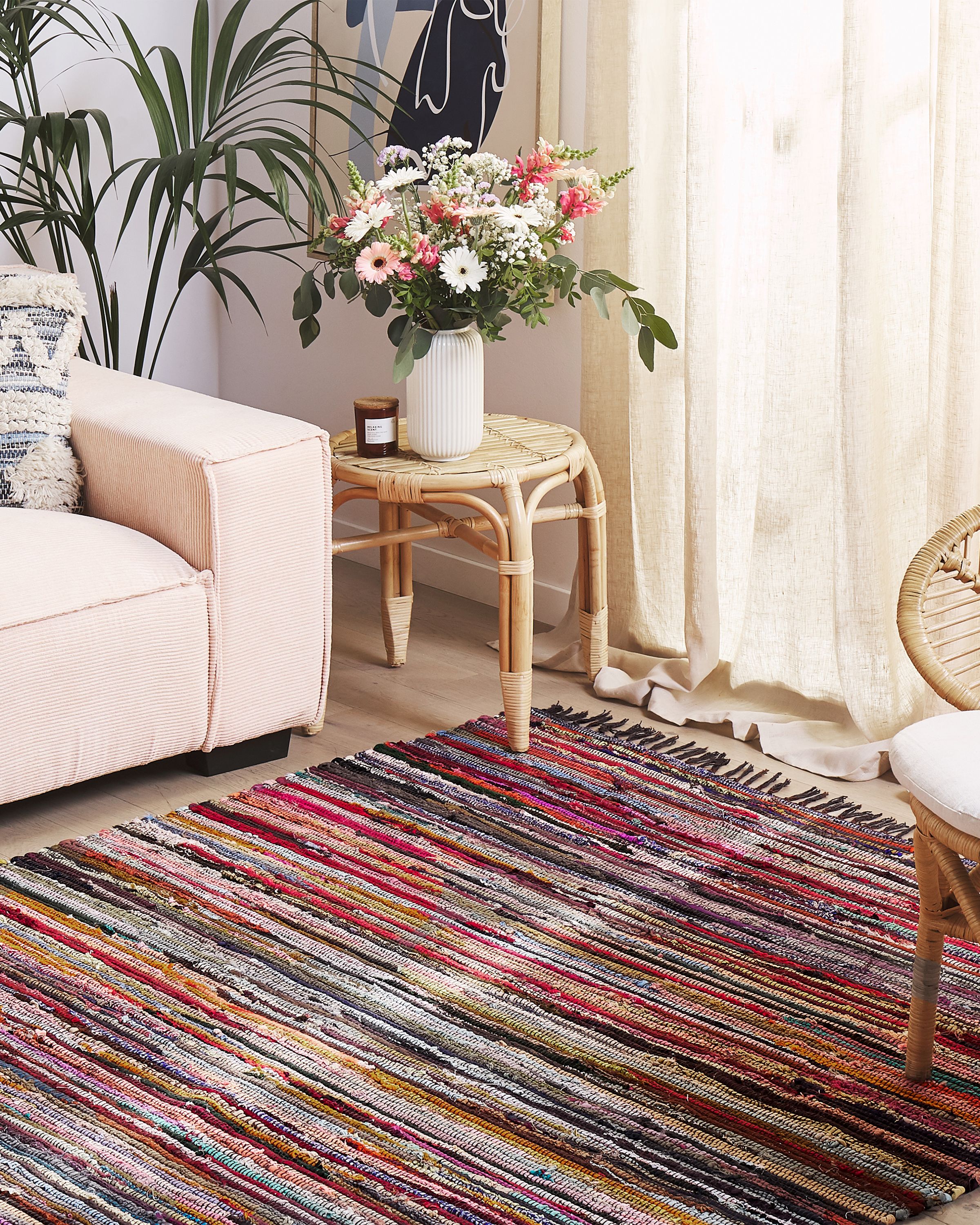 Rug DANCA Black 140 x 200 cm