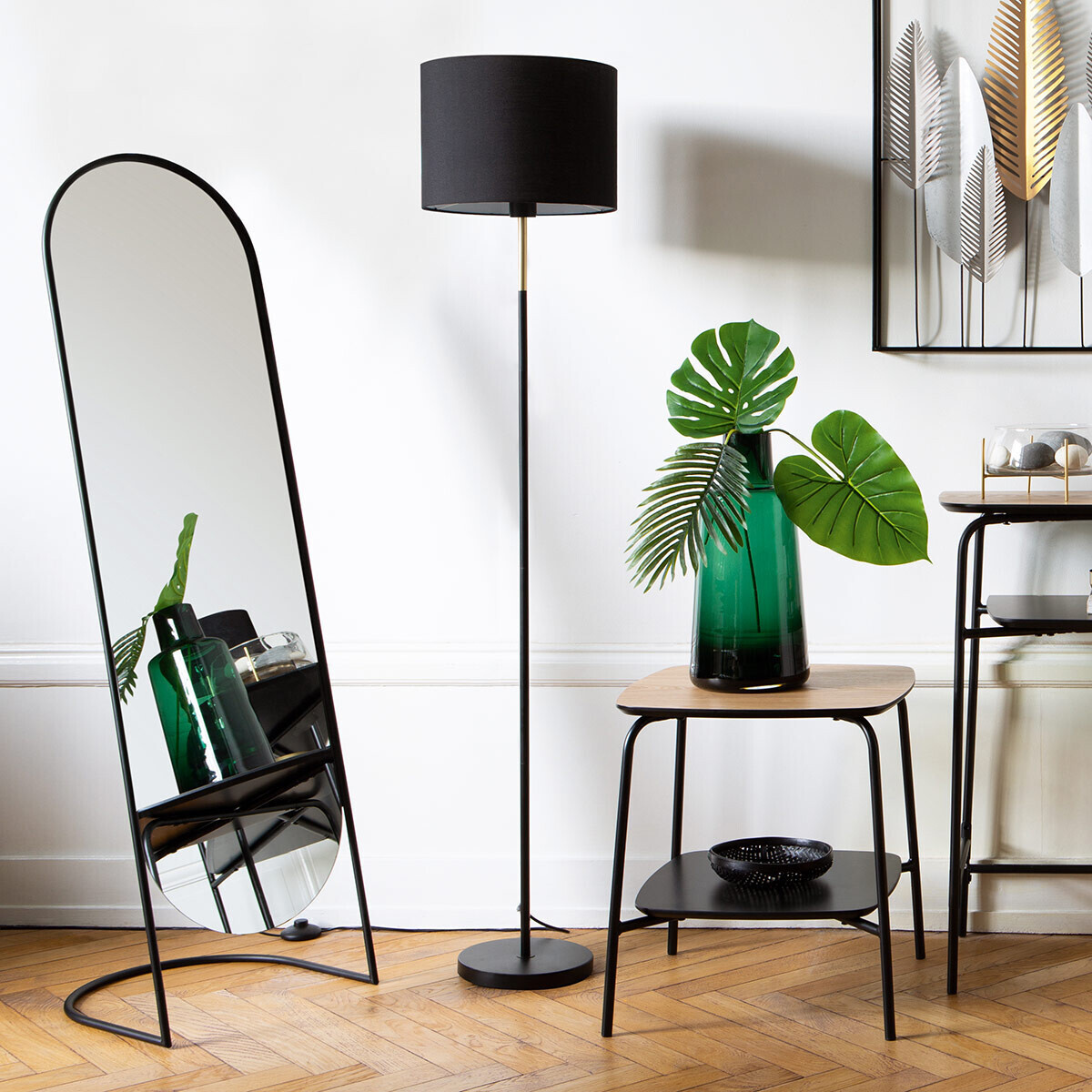 Floor lamp "Jule" Black, H.151 cm