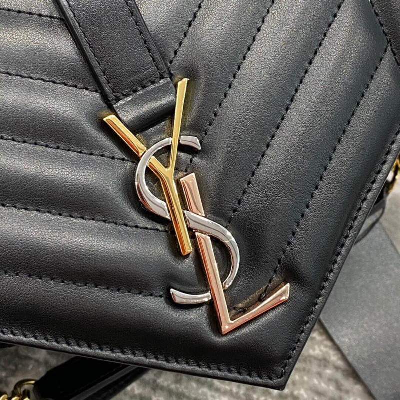 Replica Saint Laurent Smooth Leather Envelope Medium Bag 4872061:1High-quality replica