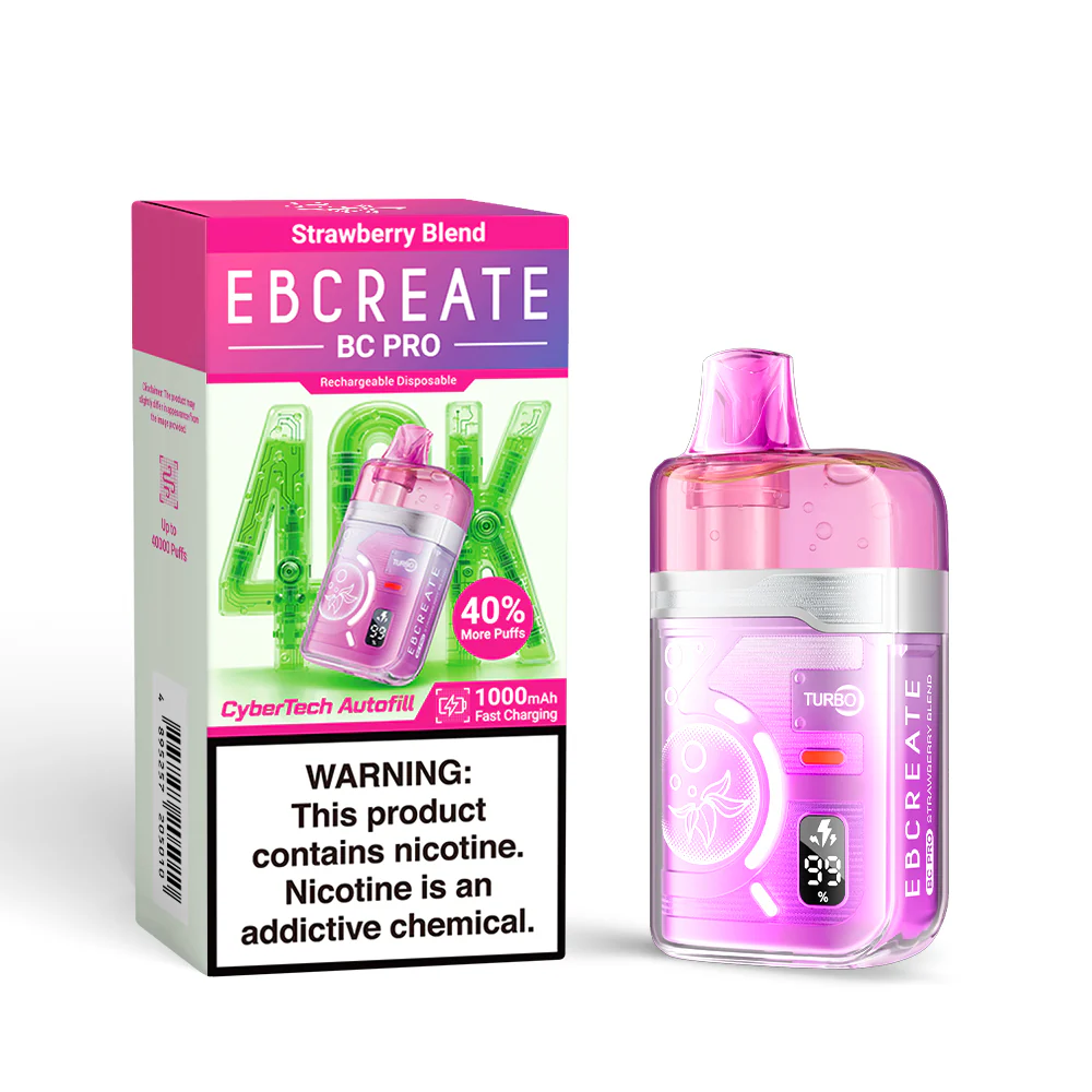 EBCREATE BC PRO vape usa e getta ricaricabile (tutti i gusti)