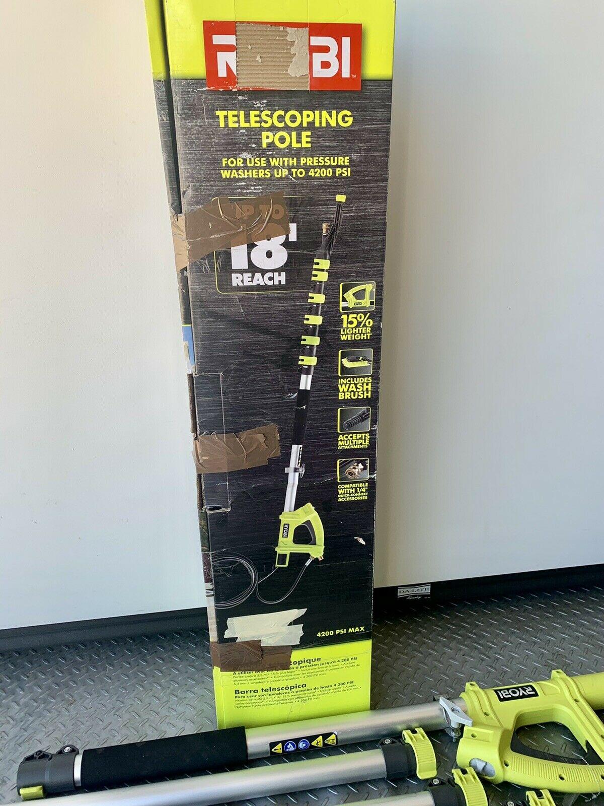 Ryobi 18 ft. Pressure Washer Extension Pole Up To 4200 PSI - RY31EP26 - Image 6 Ryobi 18 ft. Pressure Washer Extension Pole Up To 4200 PSI - RY31EP26 - Image 6