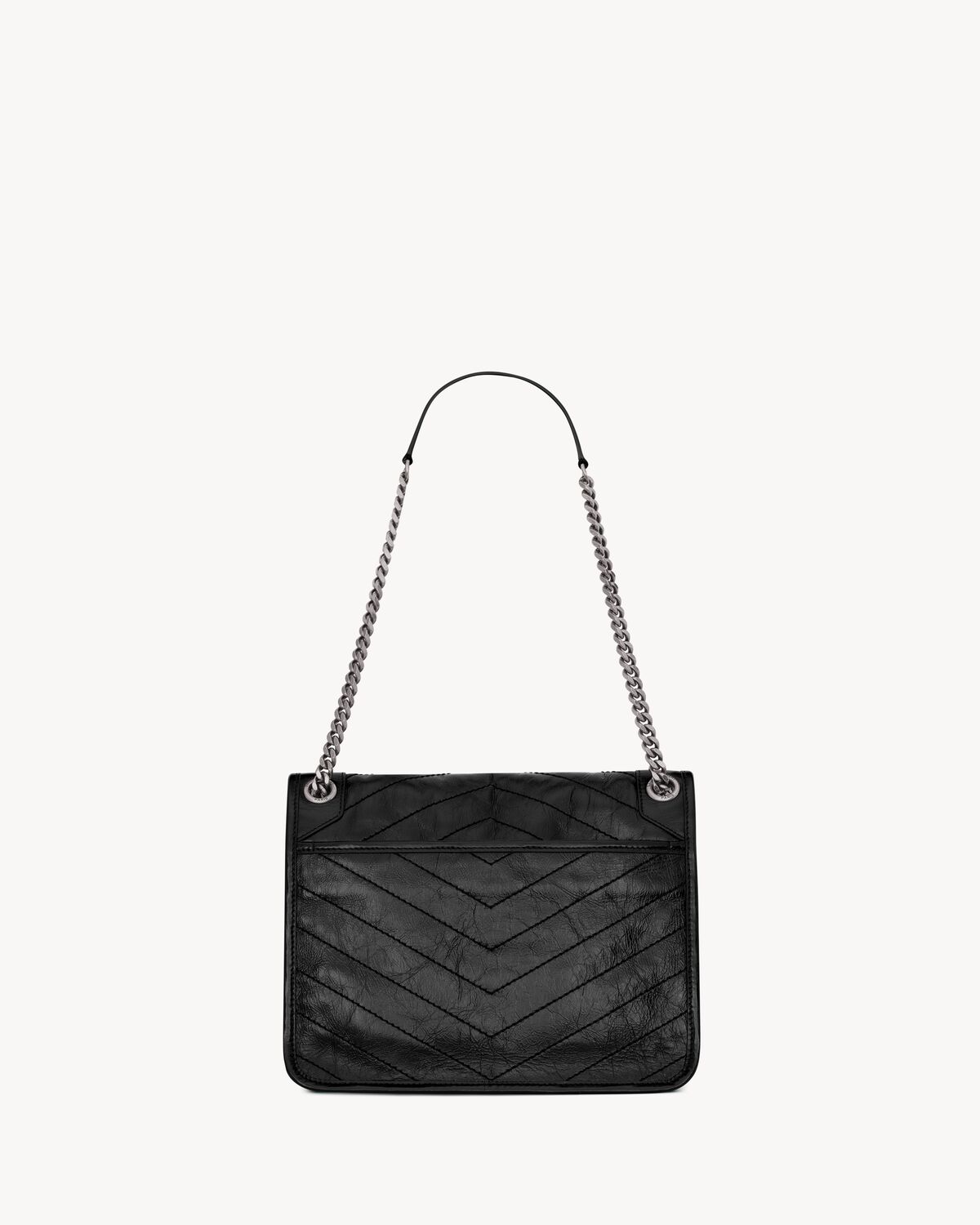 Replicate YSL Niki Medium in Vintage Leather(1:1 replica)1:1High-quality replica