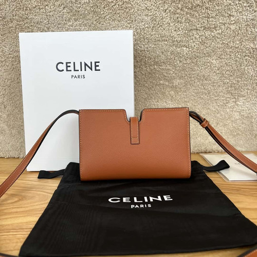 CELINE New Mini16 Small Bag Brown