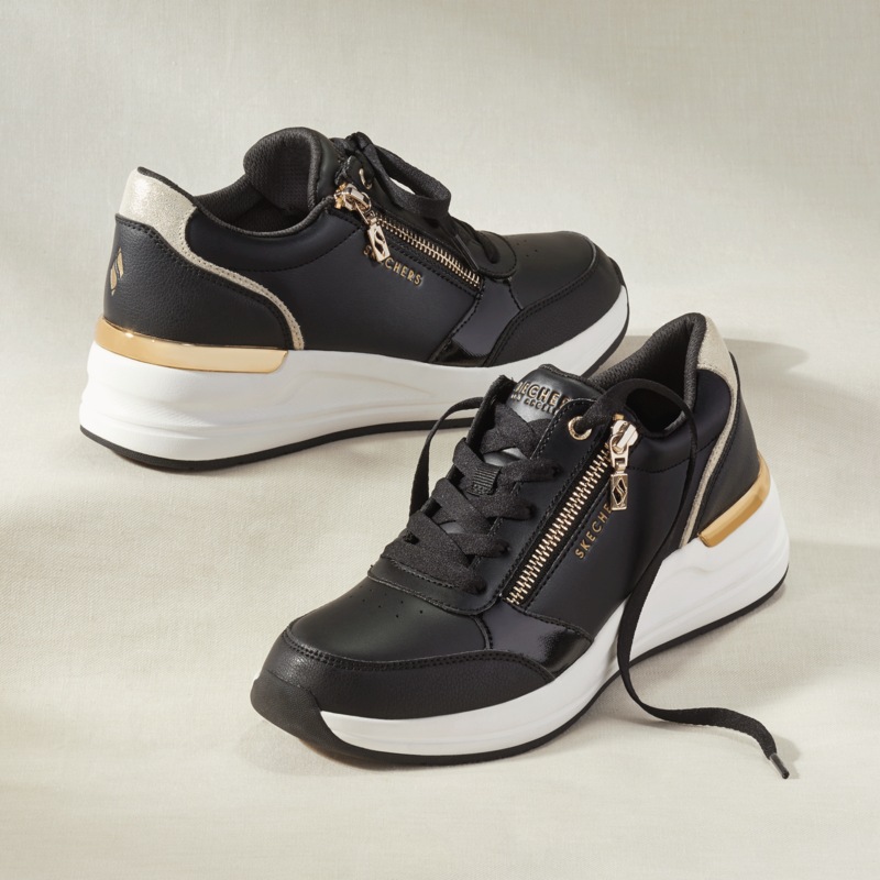 Skechers Women's Billion 2 High-End Shoe with Zip Closure - MIDNIGHT VELVET CATALOG