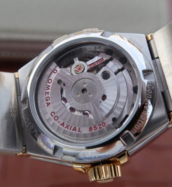 Replica Omega V6 Constellation 27mm YG Dial Diamonds Markers SS/YG Bracelet A8520 - Top club