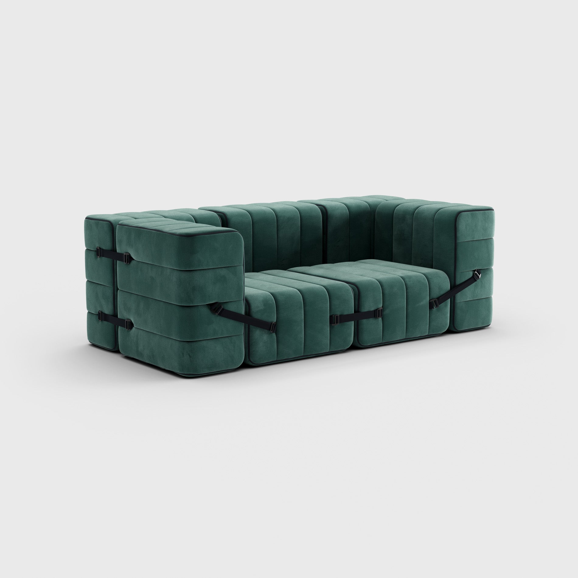 Curt-Set 7 - Barcelona - Serpentine (Groen)
