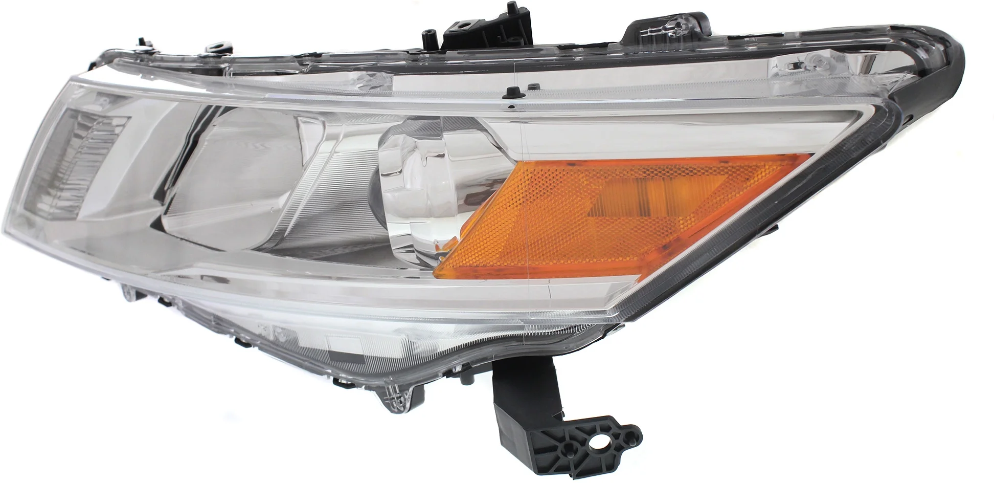 Headlight Compatible With 2013-2015 Honda Crosstour Left Driver Halogen With bulb(s)