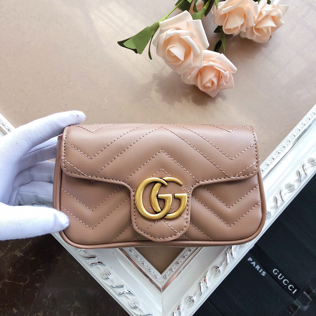 Replica Gucci Marmont Small Matelasse Shoulder Bag Nano/22Cm/26Cm1:1High-quality replica
