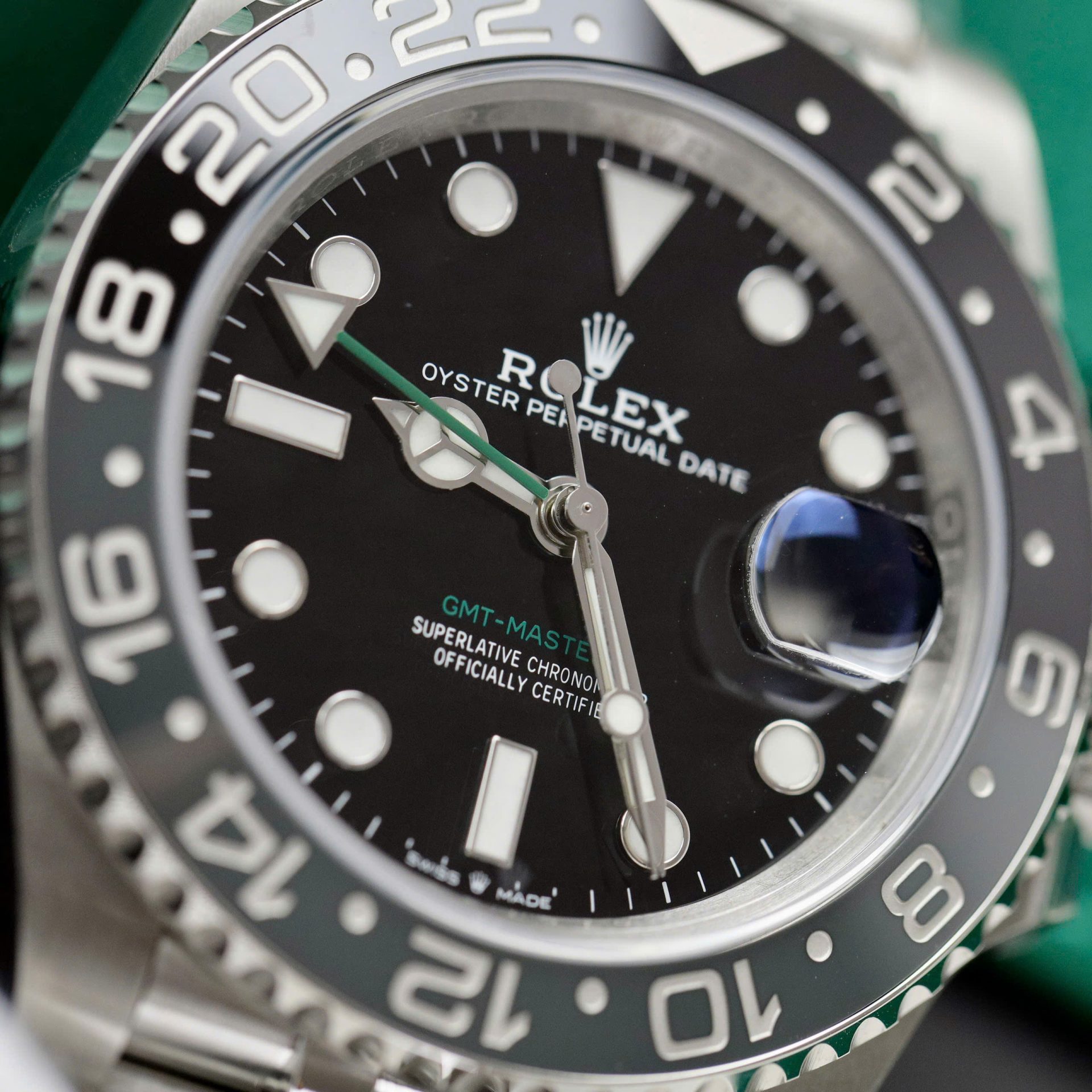 Rolex GMT-Master II 126710GRNR Replica Watch Black Dial Clean Factory 41mm - Top club