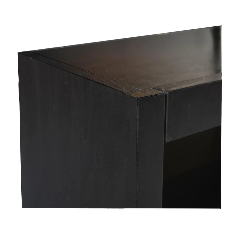 Concepts in Wood 12 Shelf Double Wide Wood Bookcase, 84 inch Tall - Oak Finish - Image 9