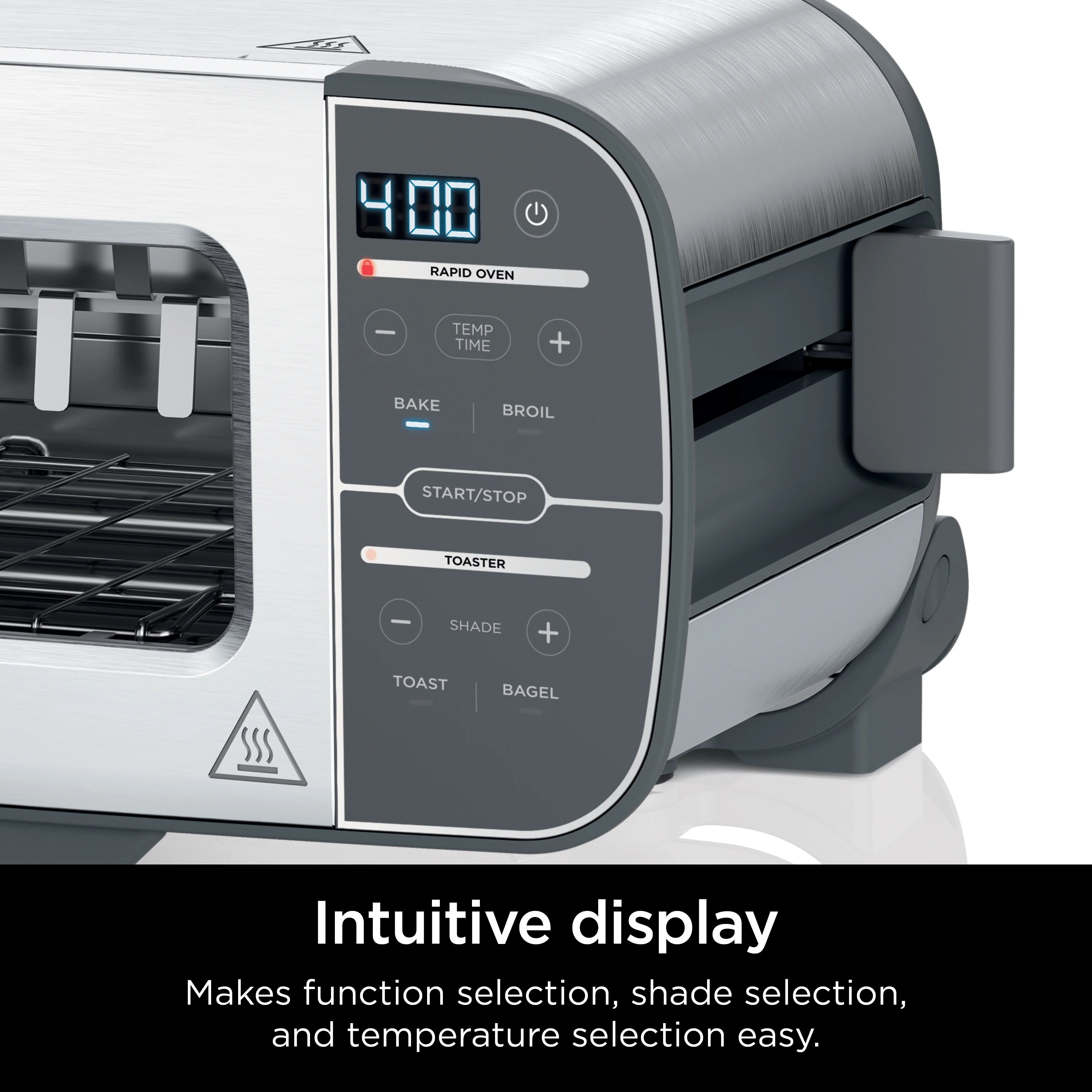 Ninja? Foodi? 2-in-1 Flip Toaster, 2-Slice Toaster, Compact Toaster Oven, Snack Maker, 1500 Watts, ST100 - Image 8
