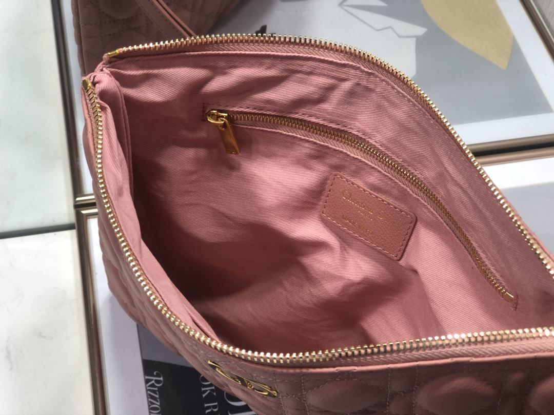 Lagre Dior Caro Daily Pouch Pink/Black/Blue/Brown For Women‎ 12in/30cm CD S5086UWHC_M81P1:1High-quality replica