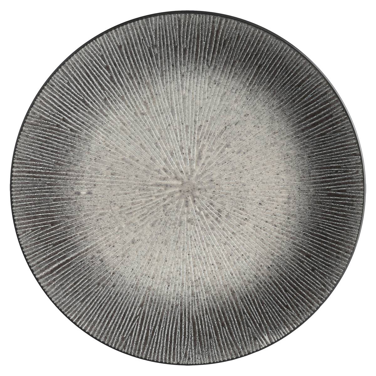 Flat plate "Atelier" D.27.5 cm, Gray