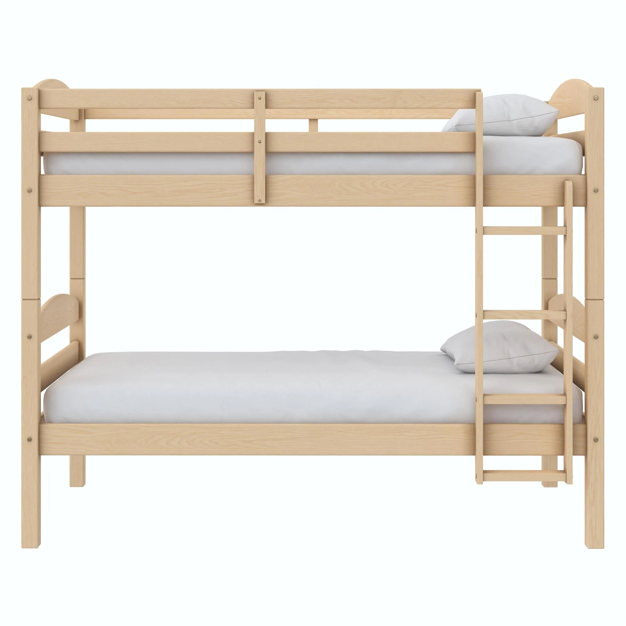 Better Homes & Gardens Leighton Solid Wood Twin-over-Twin Convertible Bunk Bed, Vanilla - Image 40