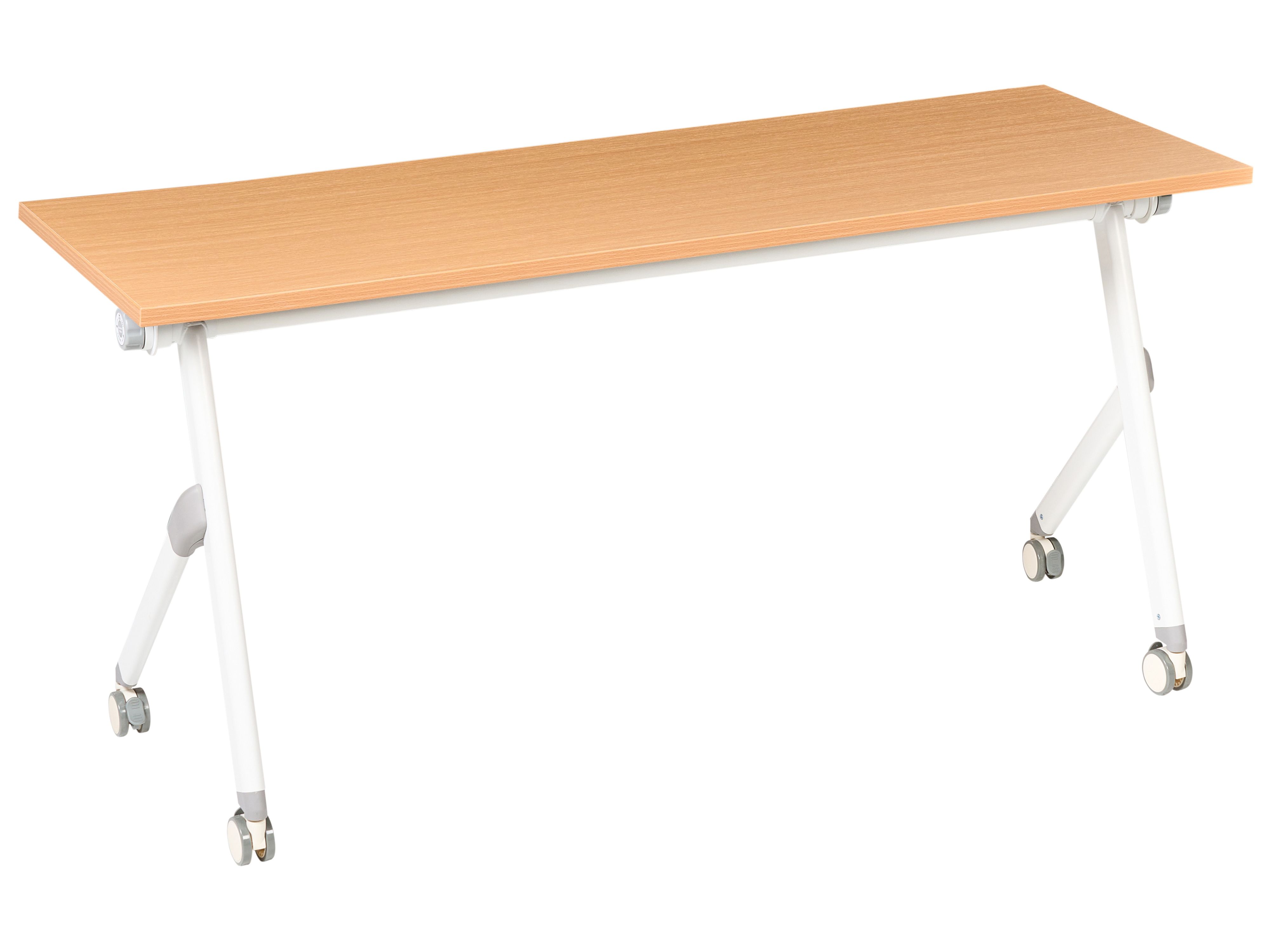 Foldable Office Desk BENDI Brown 160 cm 60 cm