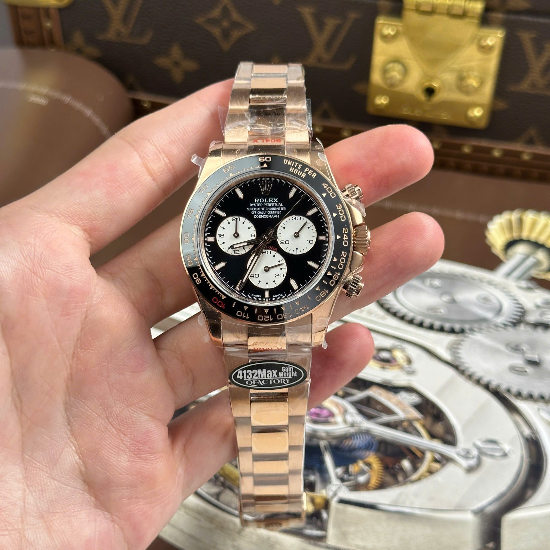 Rolex Cosmograph Daytona Le Mans 126525LN Knock Off Watches Weight 173 Grams QF Factory 40mm - Top club
